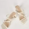 Intentionally Blank SHOES WILLOW HEELED SANDAL Cream 1 Intentionally Blank SHOES WILLOW HEELED SANDAL Cream