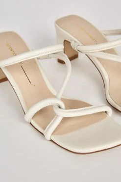 Intentionally Blank SHOES WILLOW HEELED SANDAL Cream