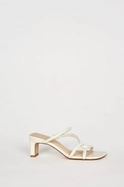 Intentionally Blank SHOES WILLOW HEELED SANDAL Cream